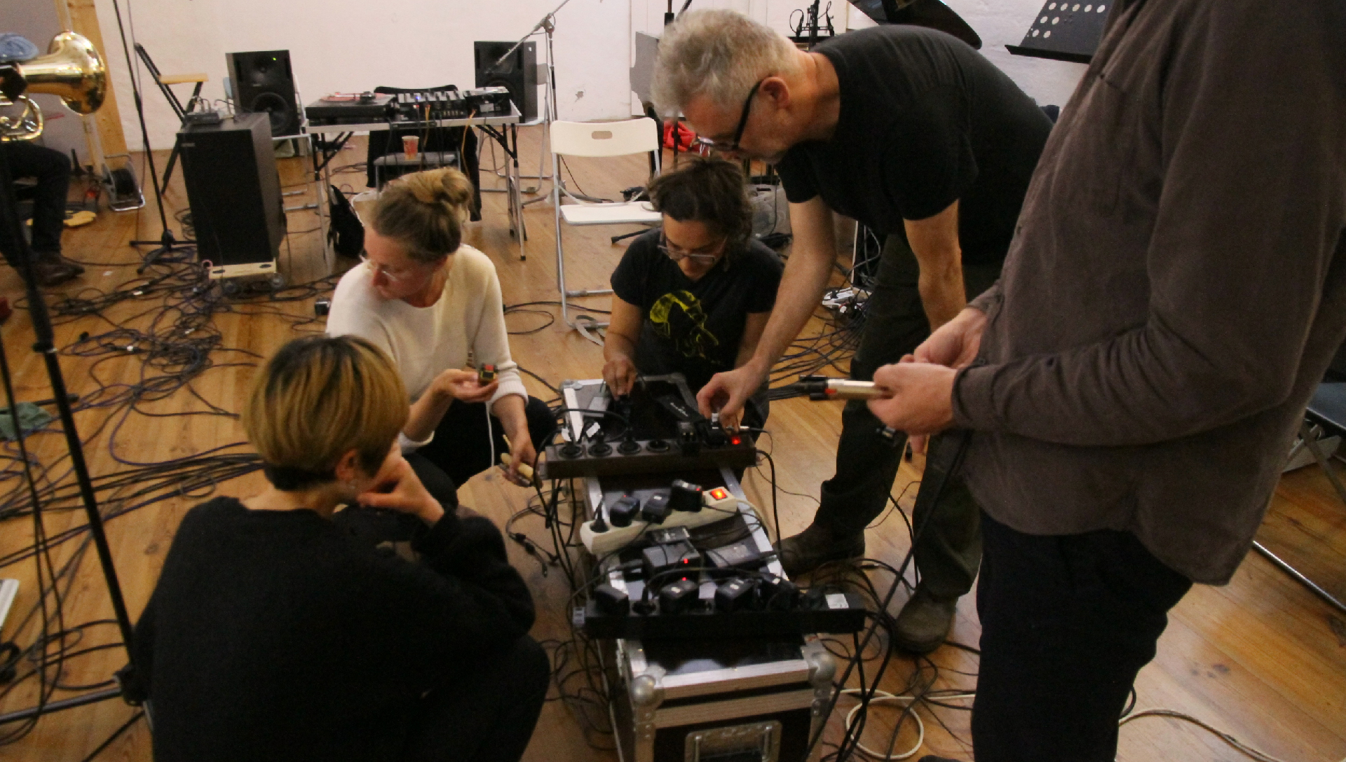 2019-07-08 Ame Zek's 'Unfinished sense of time' im Studio Börne45